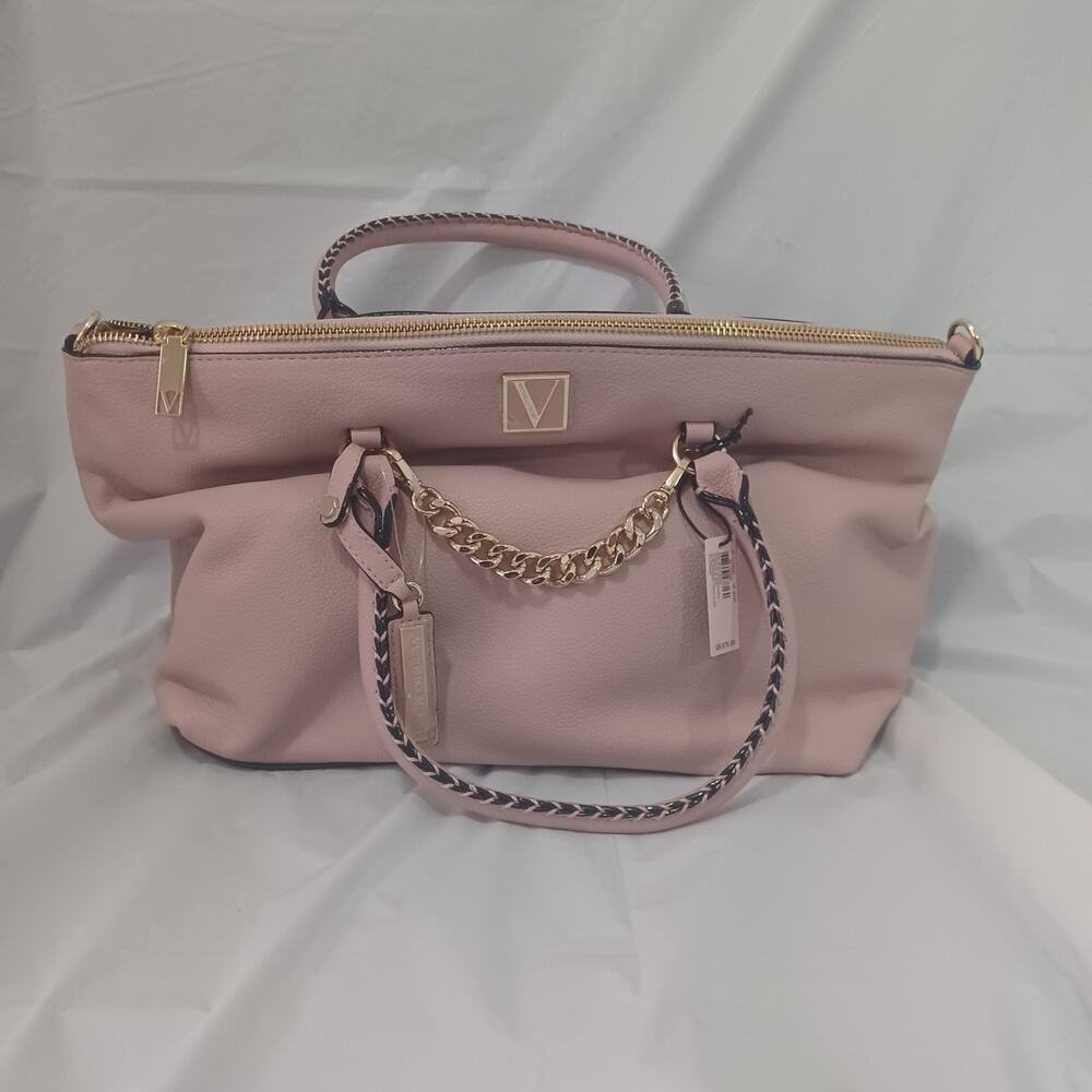 The Victoria Victoria's Secret Slouchy Satchel in Orchid Blush